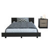 Cama 1,5 Plazas + 1 Velador TuHome Kaia