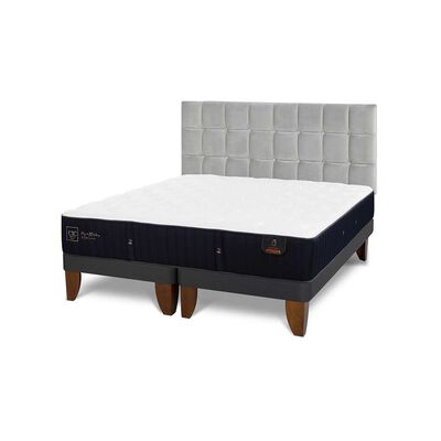 Imagen 2 del producto Cama Europea CIC Base Dividida King Premium + Respaldo Sile