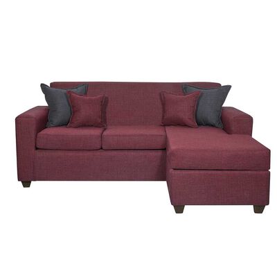 Imagen 1 del producto Sofá Seccional Black Factory Don Juan 4 Cuerpos Burdeo