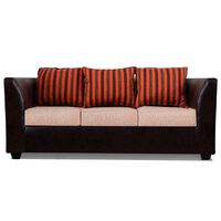 Sofá Elegant Detail Valentino 3 Cuerpos Beige