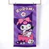 Toalla de Playa Infantil + Lente de Agua Sanrio Kuromi Morado 70 x 140 cm