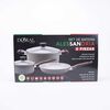 Bater&iacute;a de Cocina Aluminio Doral Alessandria 5 Piezas Verde Oliva