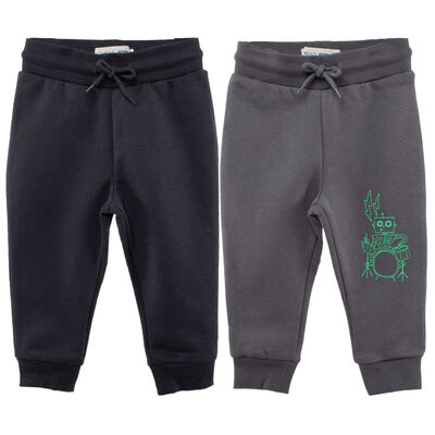 Pack 2 Pantalón Buzo de Algodón Chess Baby