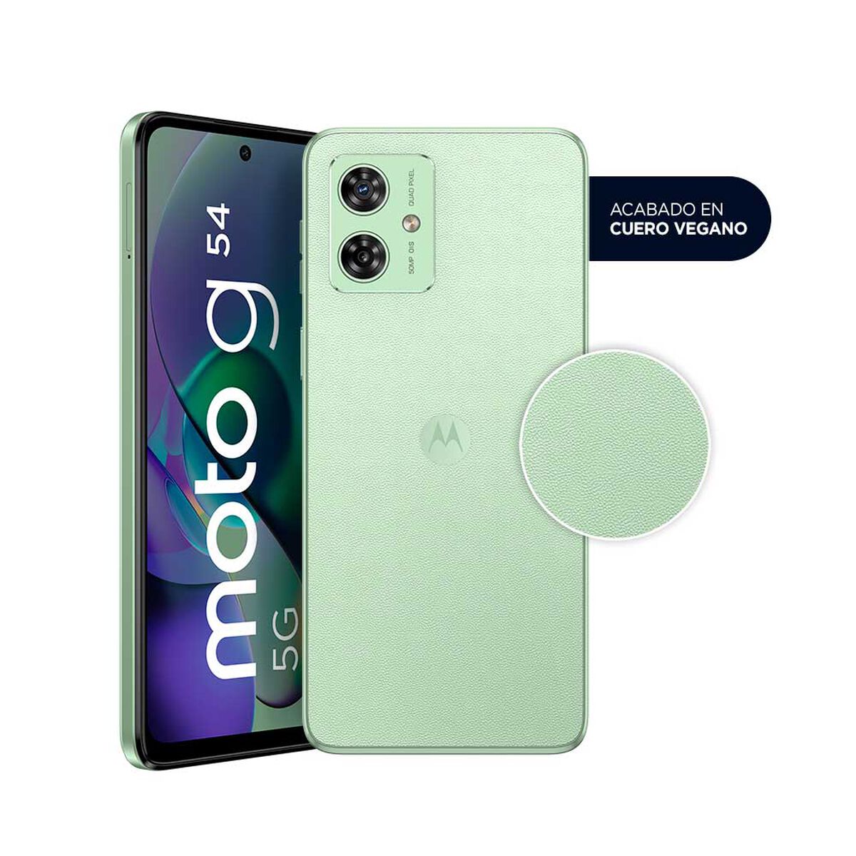 Celular Motorola Moto G54 5G 256GB 6,49" Verde Menta Liberado