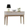 Mesa de Arrimo Exit Veneza Beige Cedro