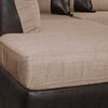 Seccional Black Factory Donato 3 Cuerpos Beige