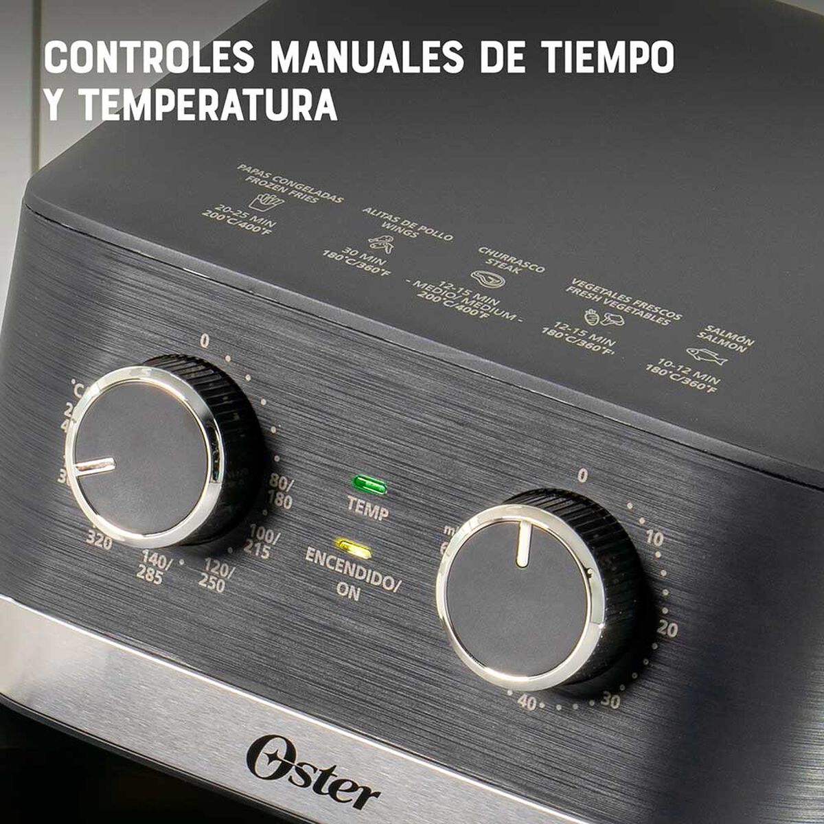 Freidora de Aire Oster CKSTAF401MDF-052 4 lts.