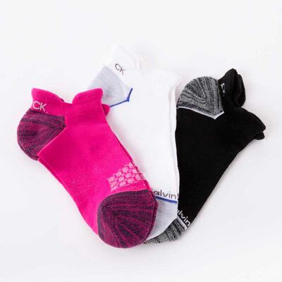 Imagen 1 del producto Pack 3 Calcetas de Algodón Fucsia Mujer Calvin Klein