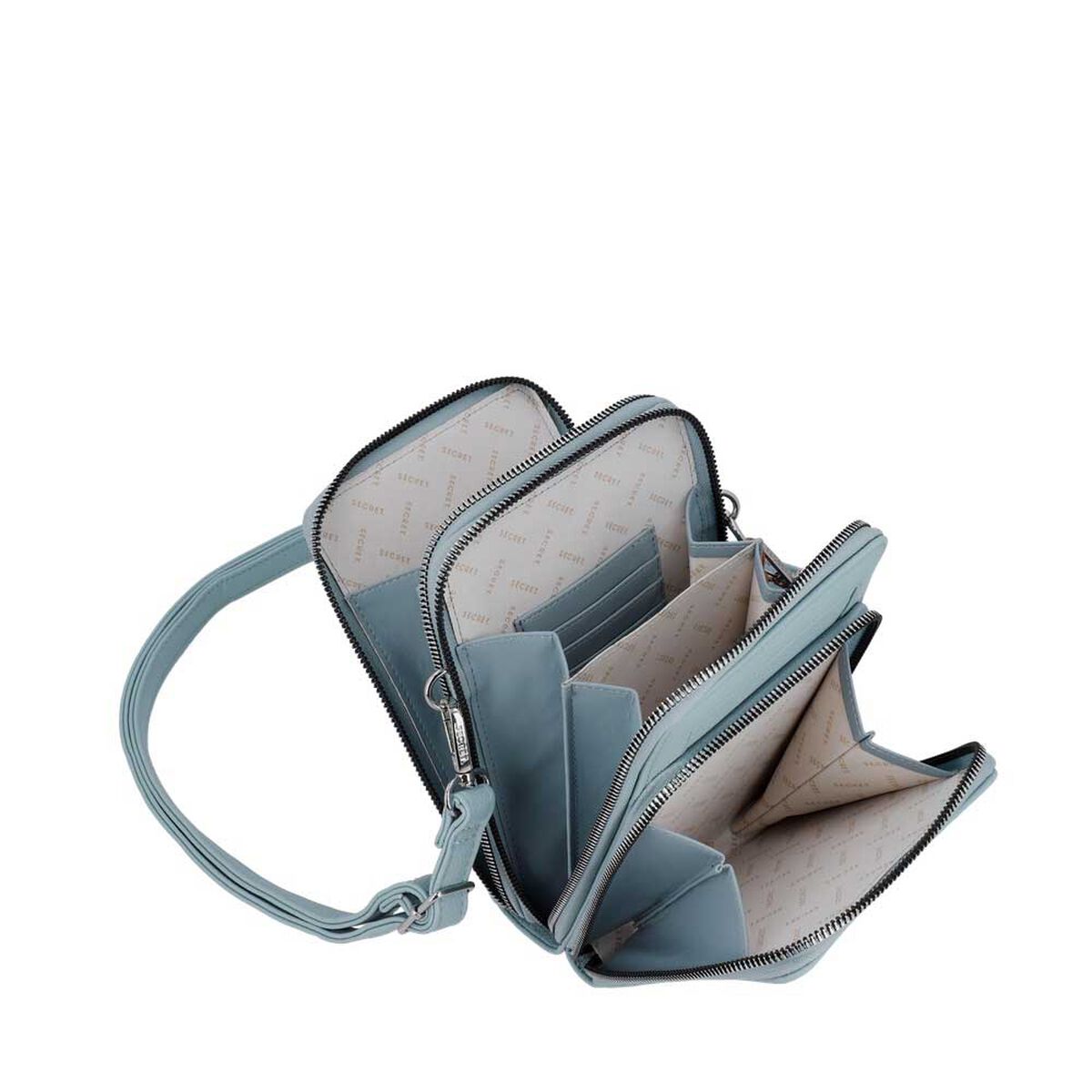 Portacelular de Mujer Secret Ibiza SC7 Extra Grande Celeste