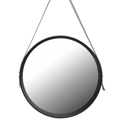 Imagen 1 del producto Espejo Plástico Vgo con Correa Circular 52 cm Café