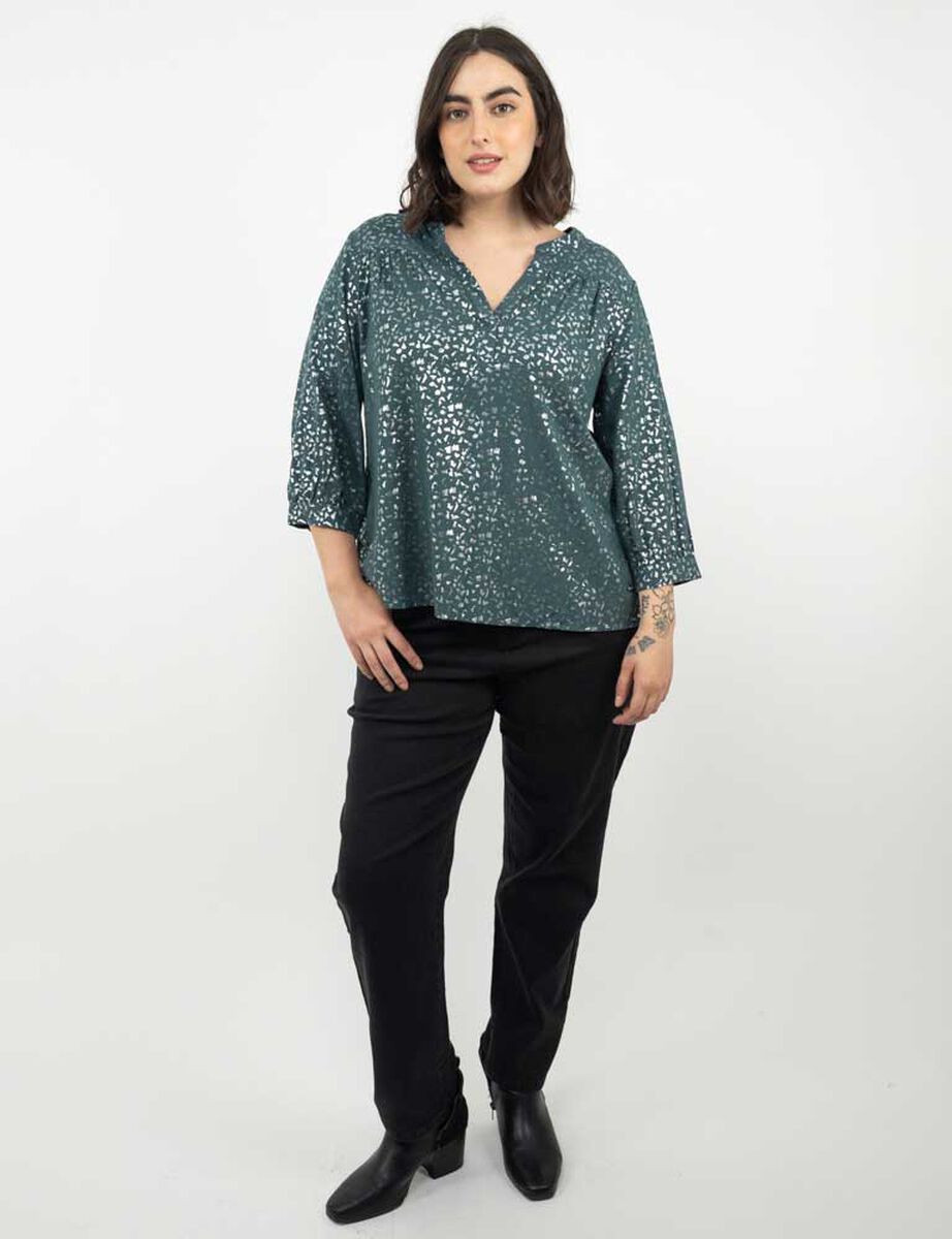 Blusa Manga 3/4 Mujer Extralindas