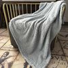 Manta Sherpa Illusions Celeste 125 x 150 cm