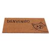Limpiapiés Idetex Coco Cat 45 x 75 cm Café