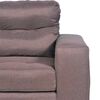 Sof&aacute; Seccional Modular Kea Liverpool 5 Cuerpos Tela Caf&eacute;