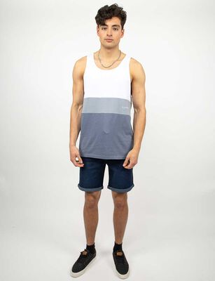 Imagen 2 del producto Polera Musculosa Hombre Cutback Azul, Indigo, Negro, Olivo