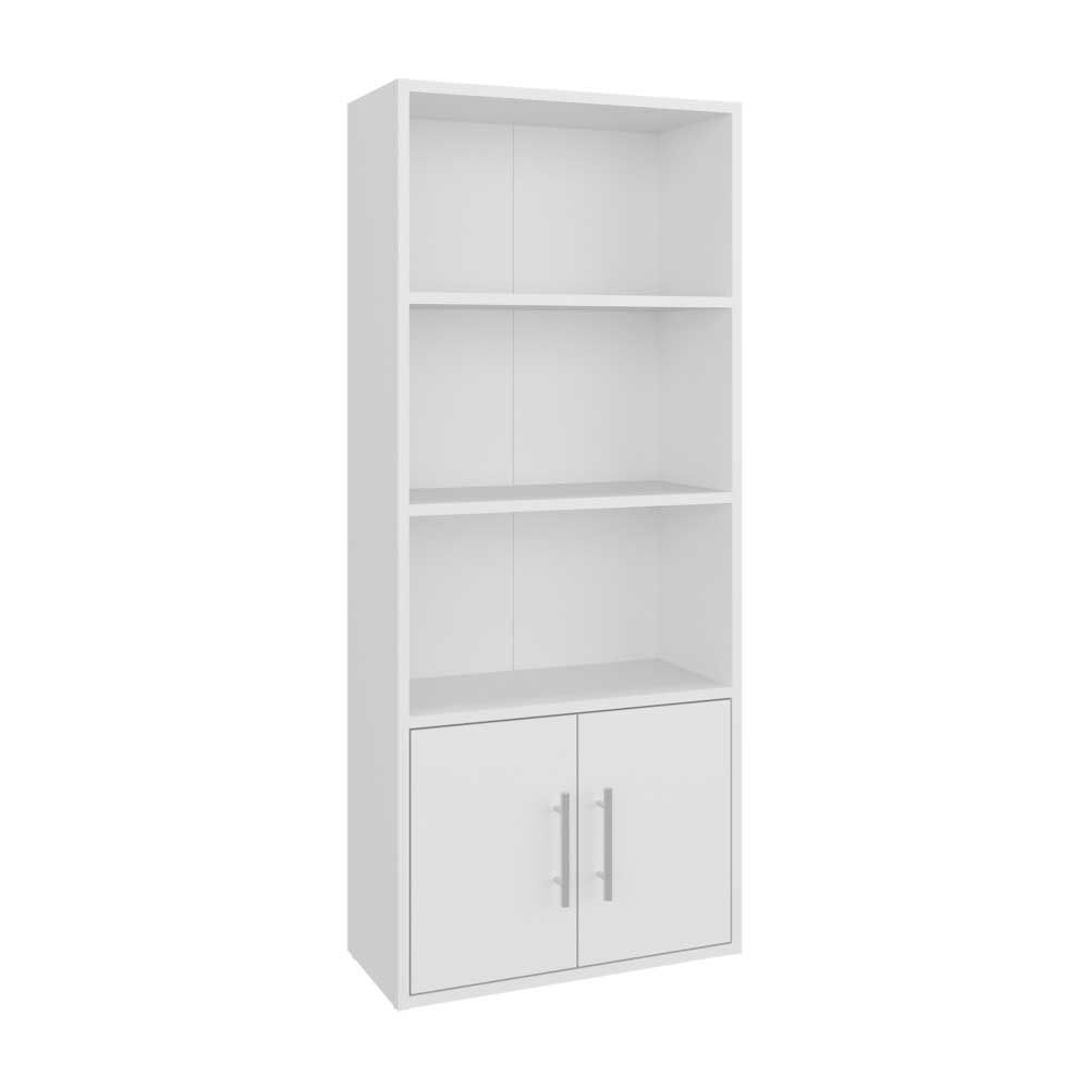 TUHOME BIBLIOTECA ECO JOY 2 PUERTAS 4 NIVELES BLANCO
