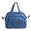 Bolso Maternal Con Porta Mamadera & Mudador Azul Bebesit