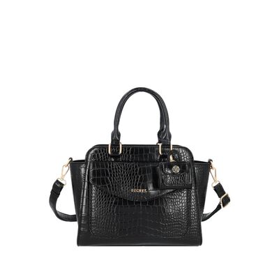 Cartera Tote Secret Bucarest FW25 M Negro