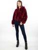 Chaqueta Crop Terciopelo Plush Mujer Fiorucci