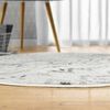Alfombra Modalfo Phoenix Gris 240 x 240 cm