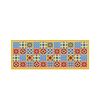Set 2 Alfombra Davanti Baldosa Portuguesa 45 x120 Baldosa Portuguesa