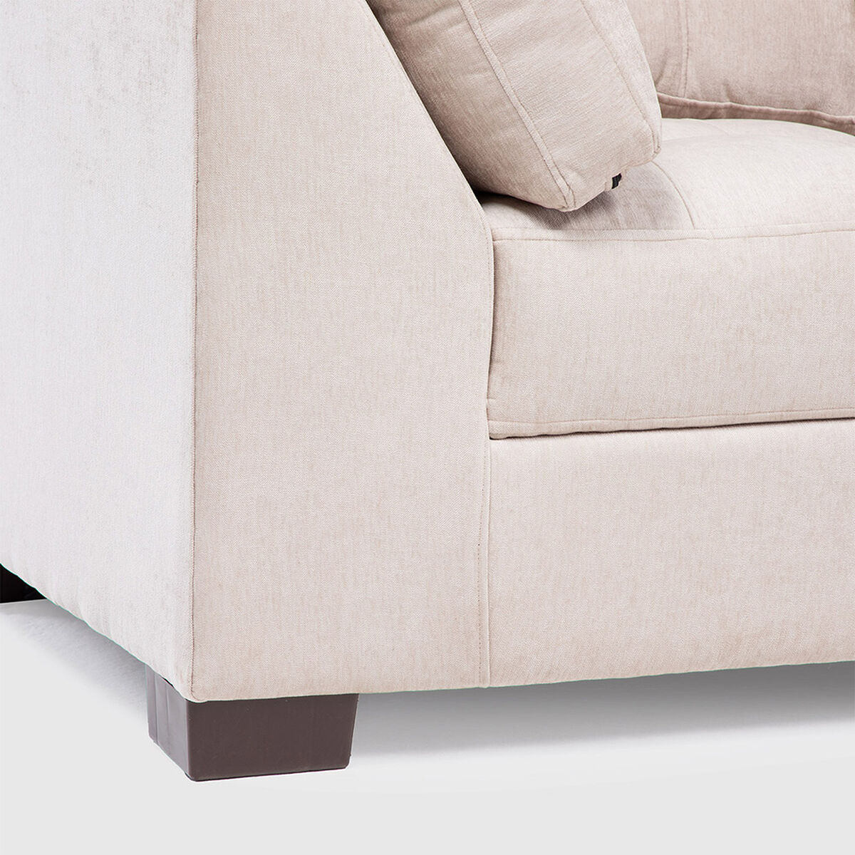 Sof&aacute; Seccional Muebles MPR Edimburgo 3 Beige