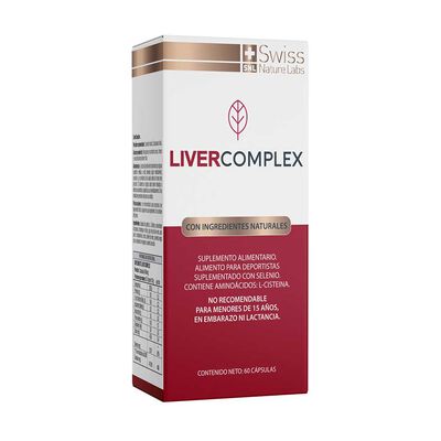 Imagen 2 del producto Liver Complex Un Mes Swiss Nature Labs