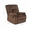 Juego de Living Reclinable CIC Amberes 3C+1C+1C Caf&eacute;