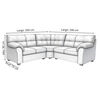 Seccional Muebles MPR Alerce 5 Cuerpos Beige Envejecido
