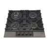 Encimera a Gas FDV Signature 60 4 Quemadores Negro