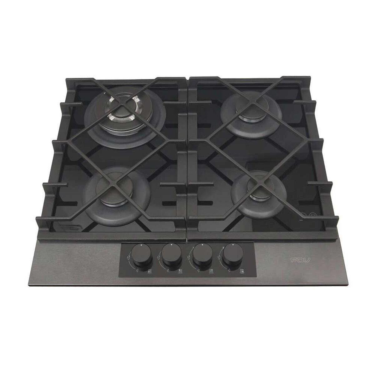 Encimera a Gas FDV Signature 60 4 Quemadores Negro