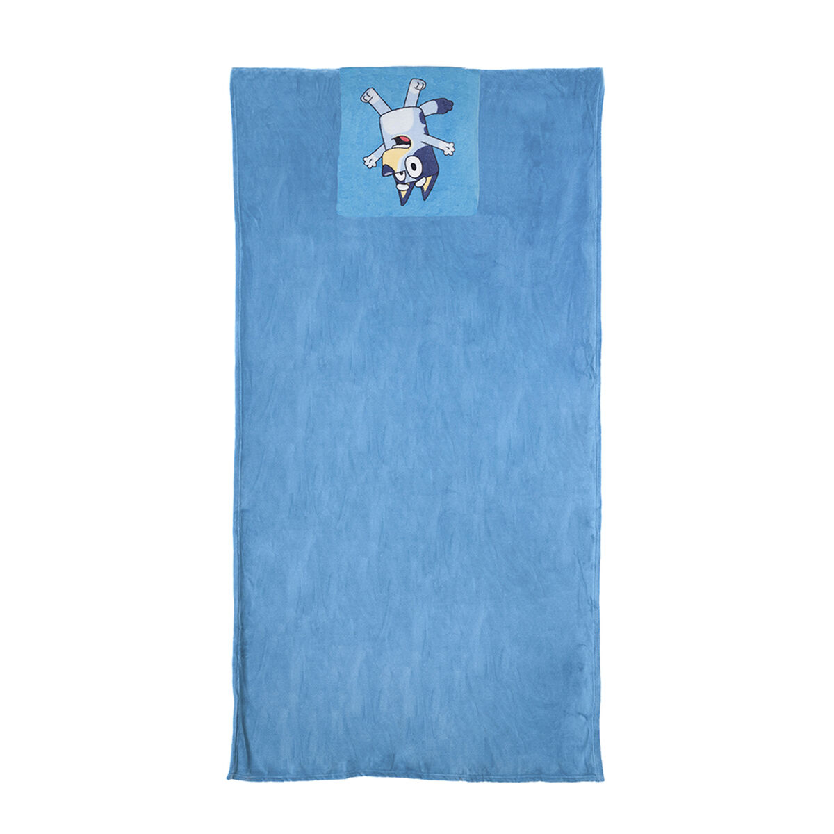 Manta Cojín de Poliéster Bluey 120 x 200 cm. Azul
