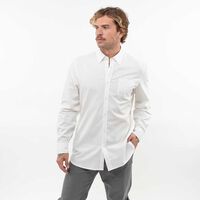 Camisa Hombre Zibel Blanco, Gris
