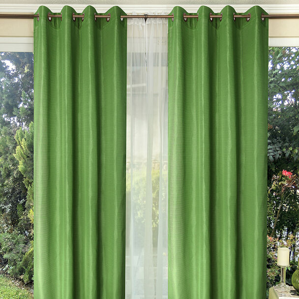 Combo Cortinas Doral Tabatha 220 x 140 cm Verde