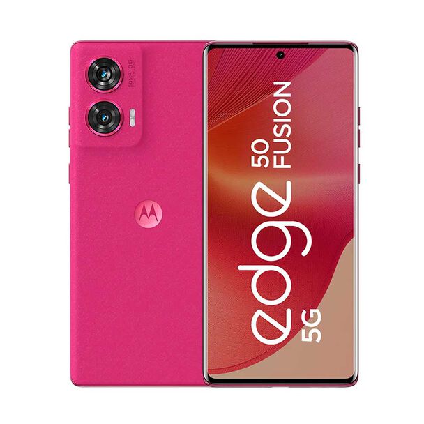 Celular Motorola Edge 50 Fusion 256GB 6,7 Rosa Fragola Liberado
