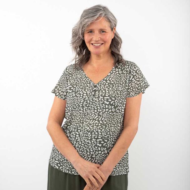 Blusa Estampada Mujer Portman Club
