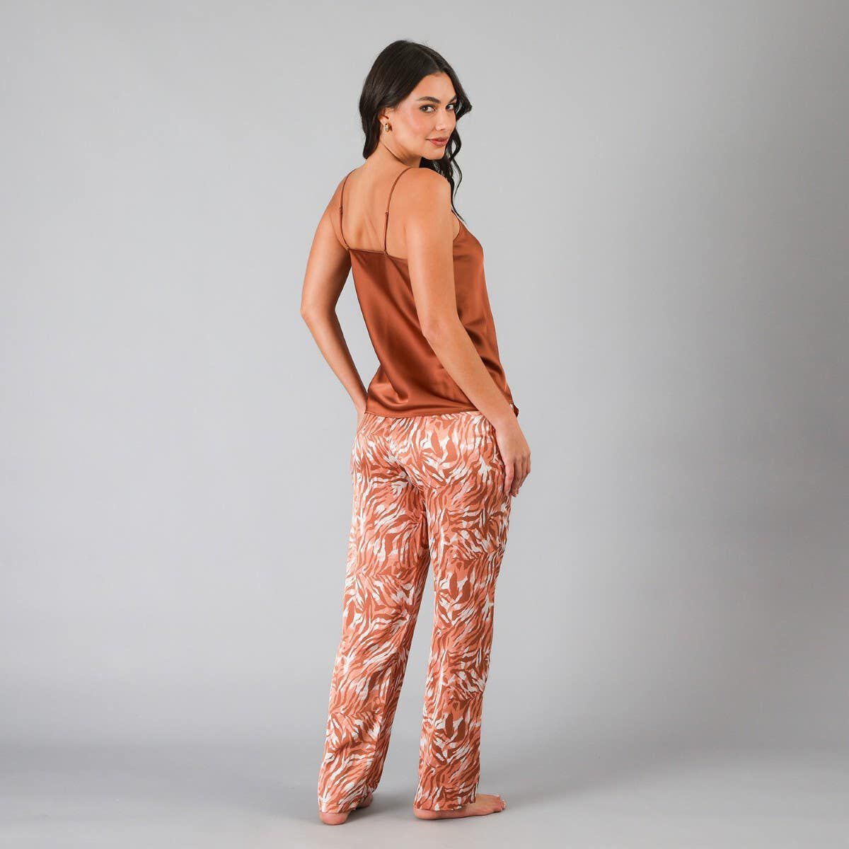 Pijama Mujer Flores