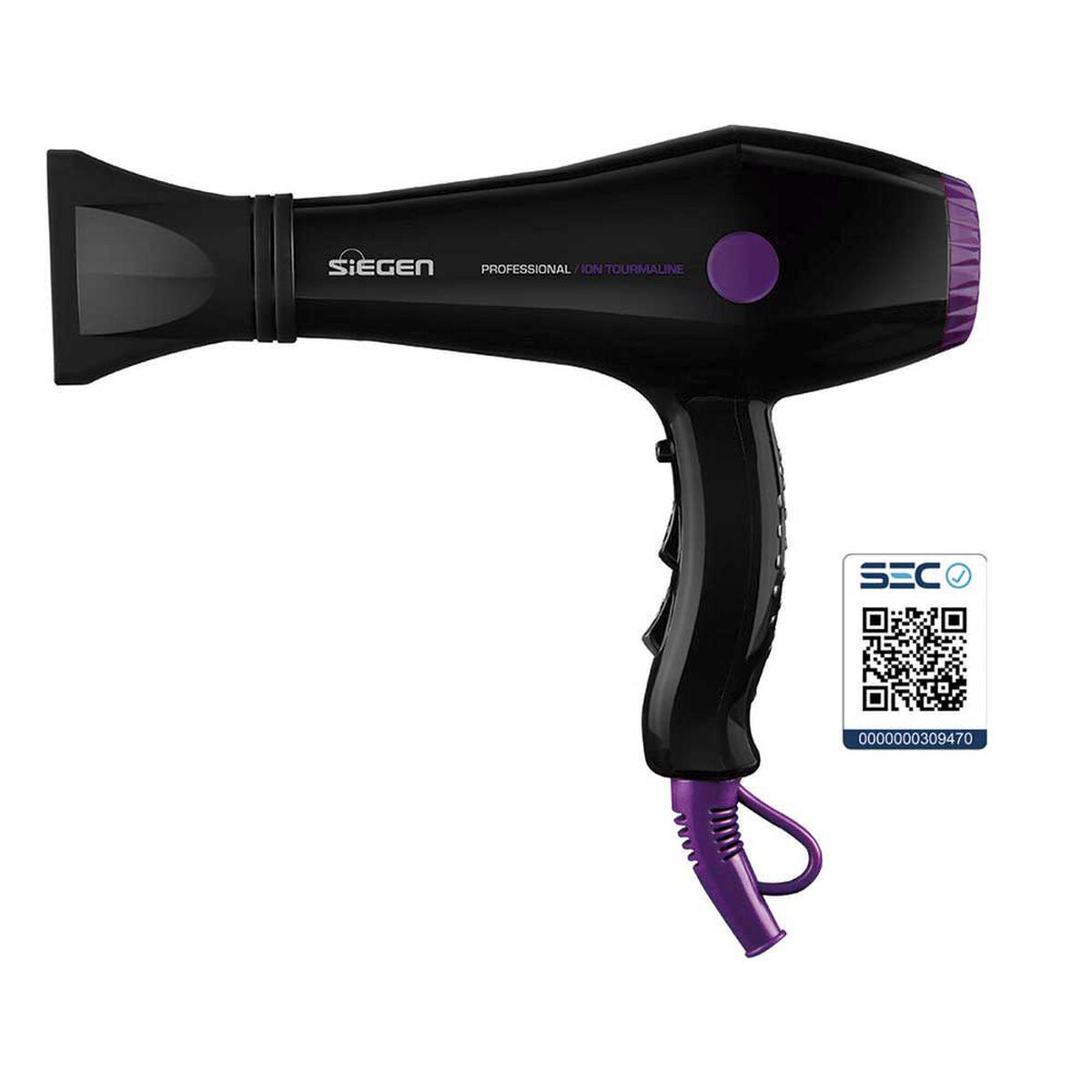 Secador de Pelo Siegen Specialist Air Negro SG-3049