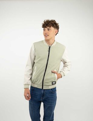 Imagen 1 del producto Chaqueta Bomber Hombre Icono Verde