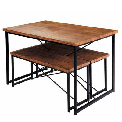 Imagen 1 del producto Juego de Cómedor Idetex Village 2 Sillas Café