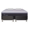 Box Spring CIC Base Dividida 2 Plazas Ortopedic Advance + Almohadas