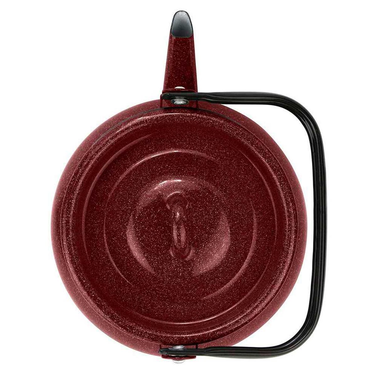 Tetera de Acero Vitrificado Fantuzzi Fundo Rojo 3,5 lt