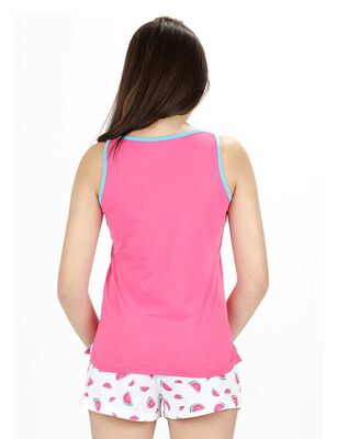 Imagen 2 del producto Pijama de Algodón Niña Kayser Fucsia