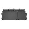Seccional Izquierdo Living Factory Montreal 4 Cuerpos Gris