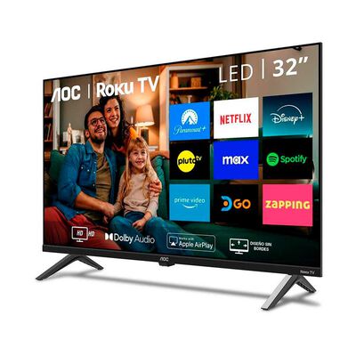 Imagen 2 del producto Smart TV LED 32” AOC Roku TV HD Roku TV 32S5045