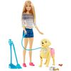 Barbie Muñeca Paseo de Perritos