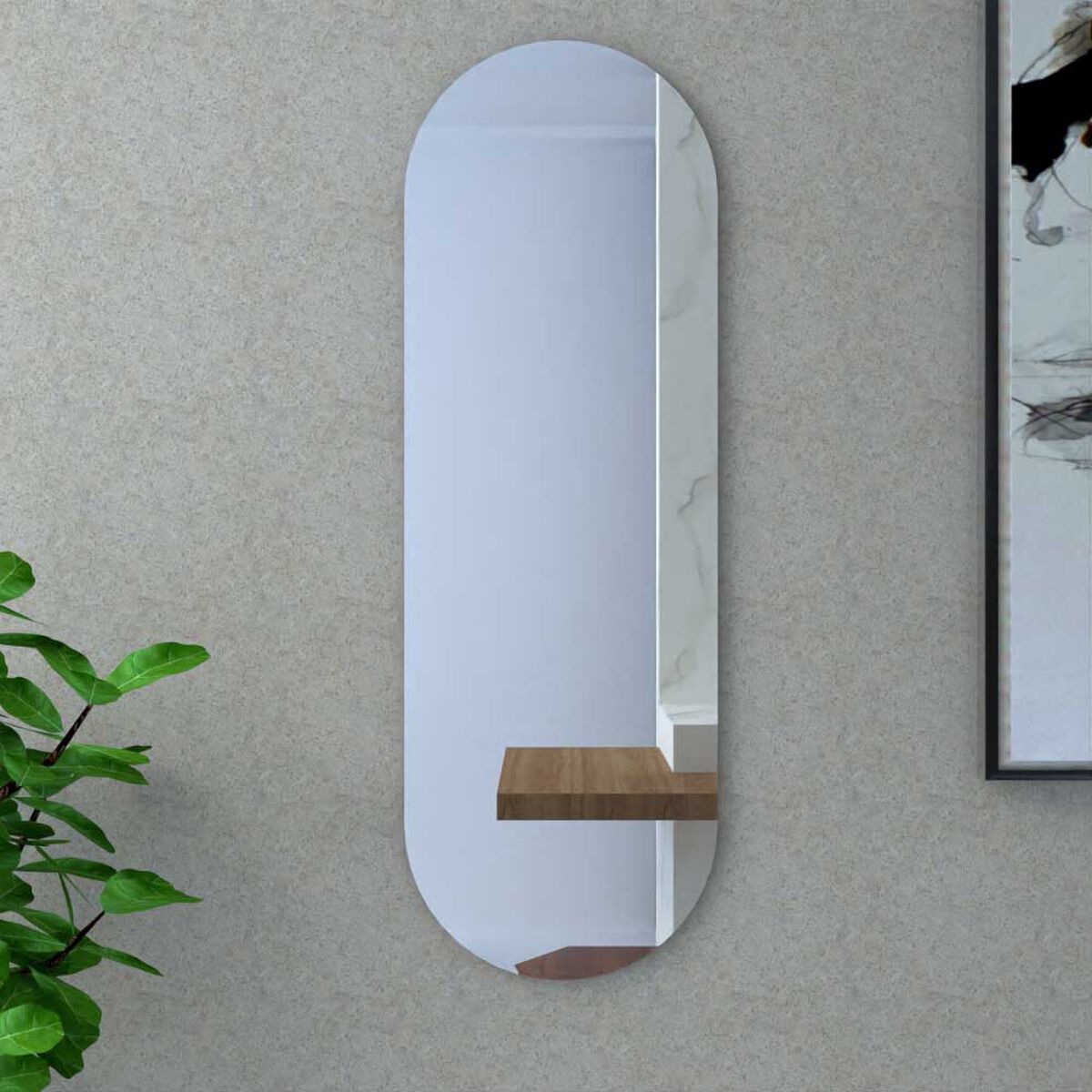 Espejo de Vidrio TuHome Lucera 120 x 40 cm