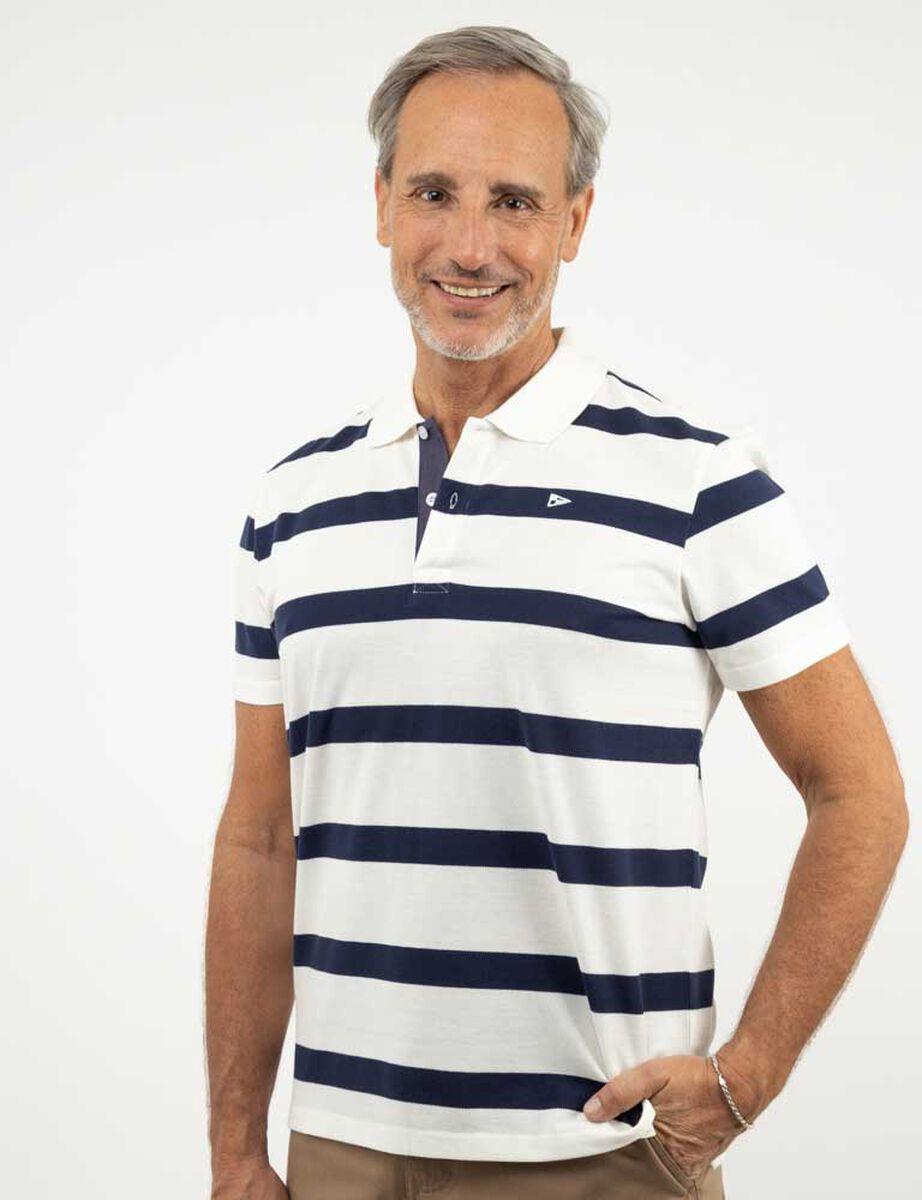 Polera Piqué Manga Corta Hombre Portman Club