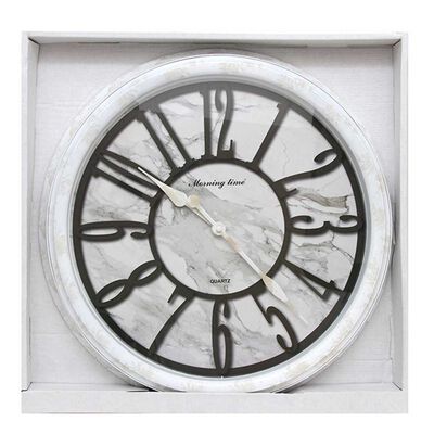 Imagen 1 del producto Reloj de Pared Plástico Vgo Circular 50 cm Blanco