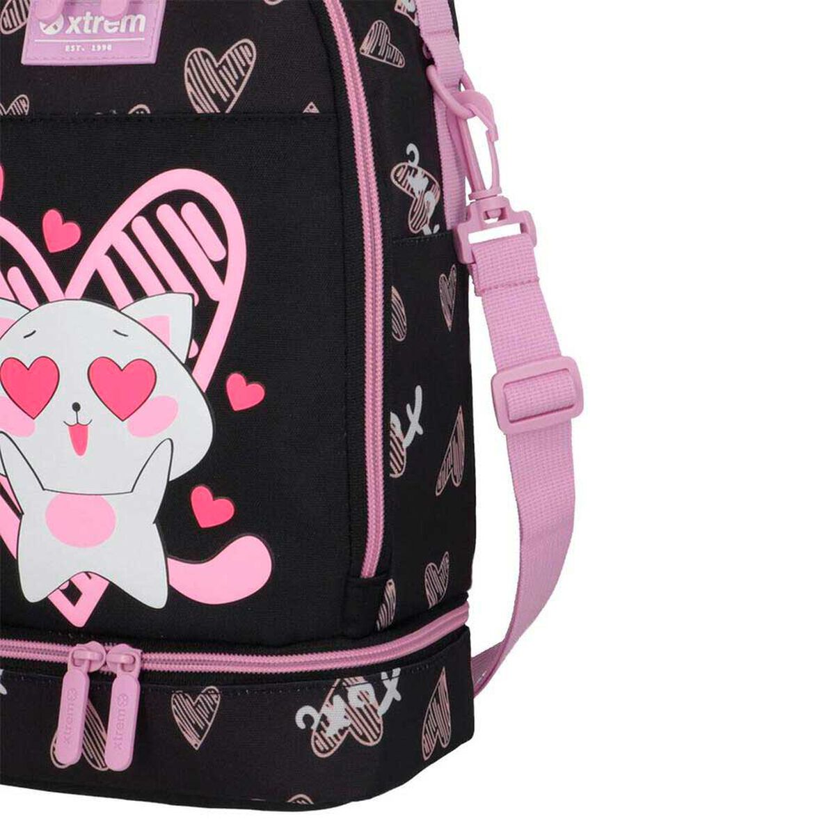 Lonchera T&eacute;rmica Xtrem Lunch 2.0 5XT Gato Negro